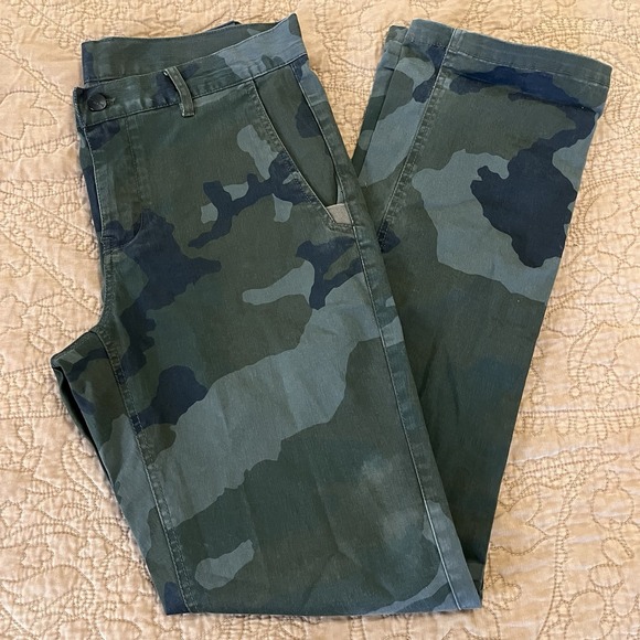 Empyre Other - Camo Straight Leg Skeletor 32x31 Gorpcore Streetwear Military Y2K Grunge Skater.